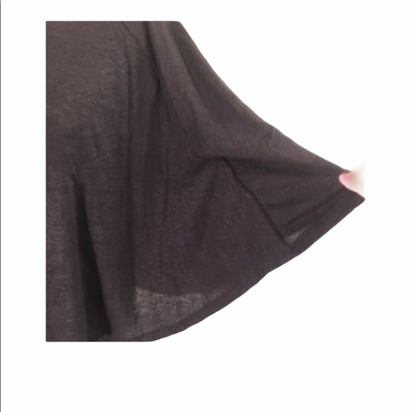 Anthropologie Akemi + Kin Linen Lace Cape Top - Picture 5 of 8